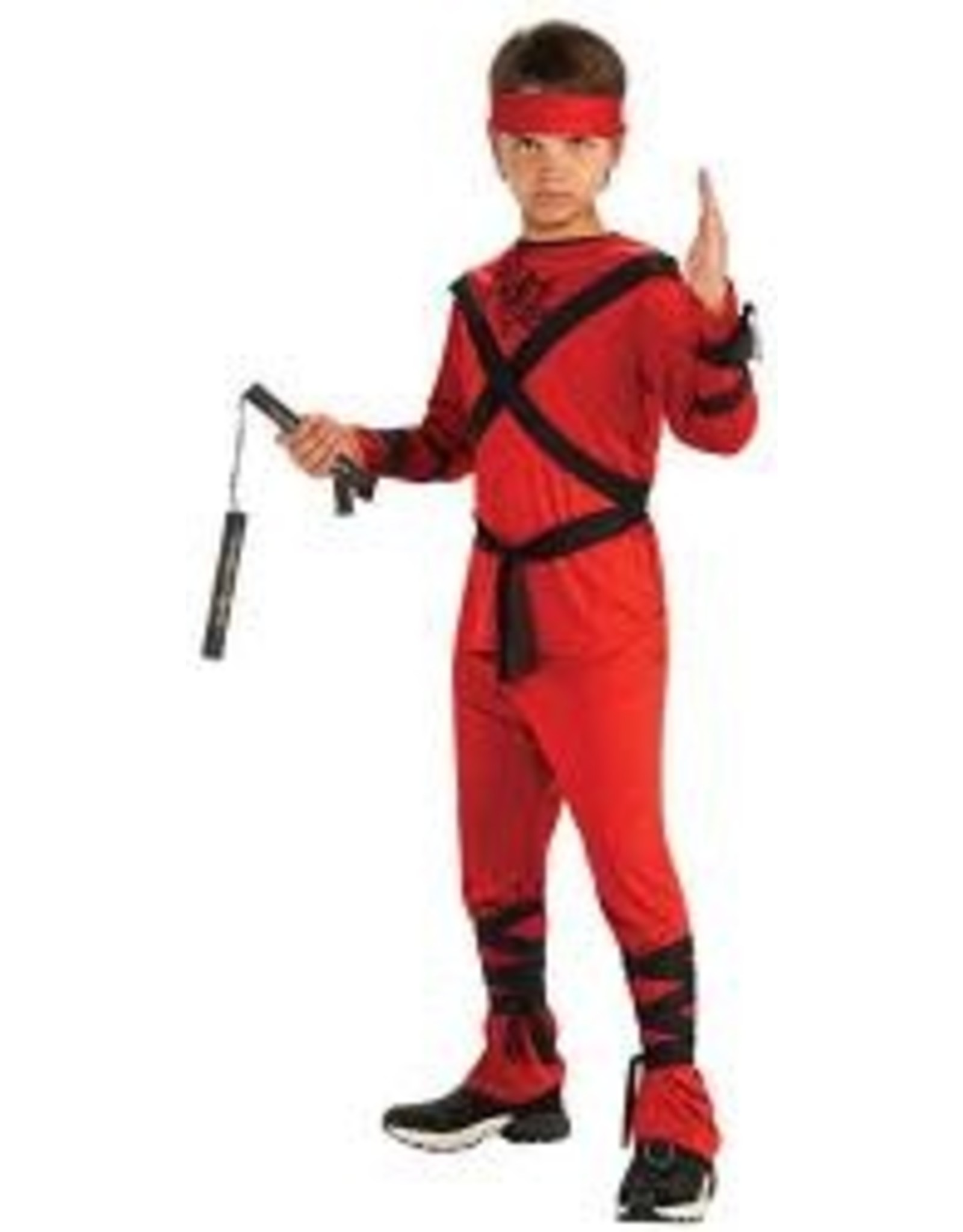 Rubie's Costumes Red Ninja, Red, M - Medium, 881950