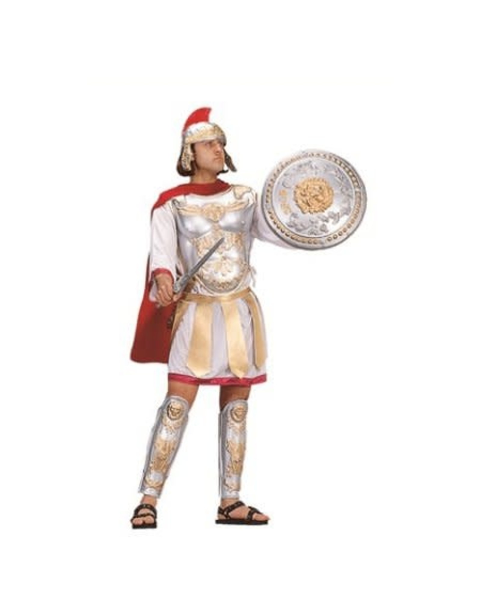 Rg Costumes Roman Gladiator, White, Osfm - One Size Fits Most