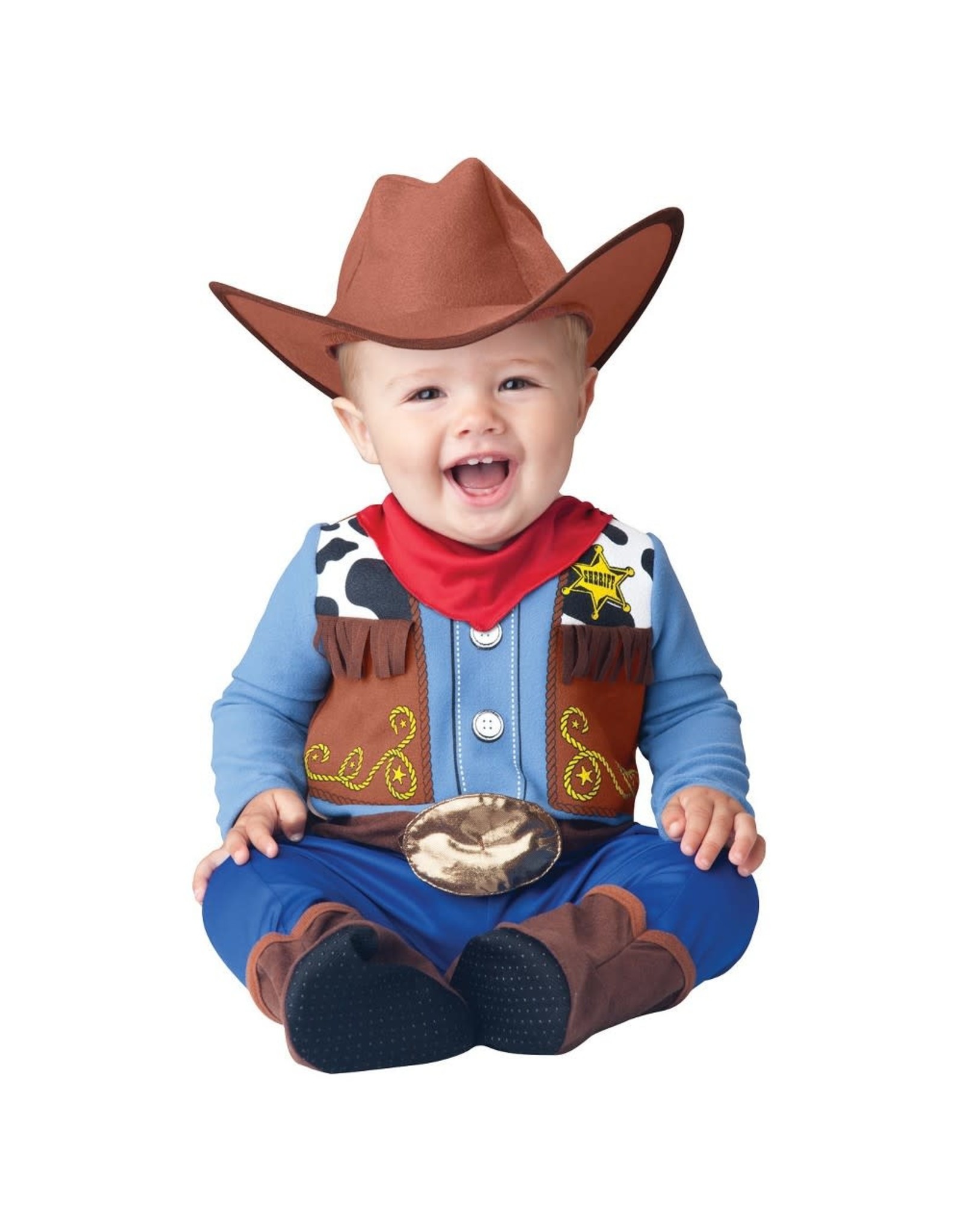 Incharacter Costumes Wee Wrangler, Multi, 12-18 Months (Toddler), 16024