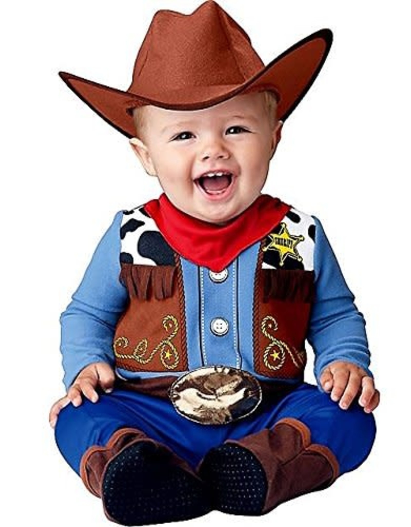 Incharacter Costumes Wee Wrangler, Multi, 18-24 Months (Toddler), 10624