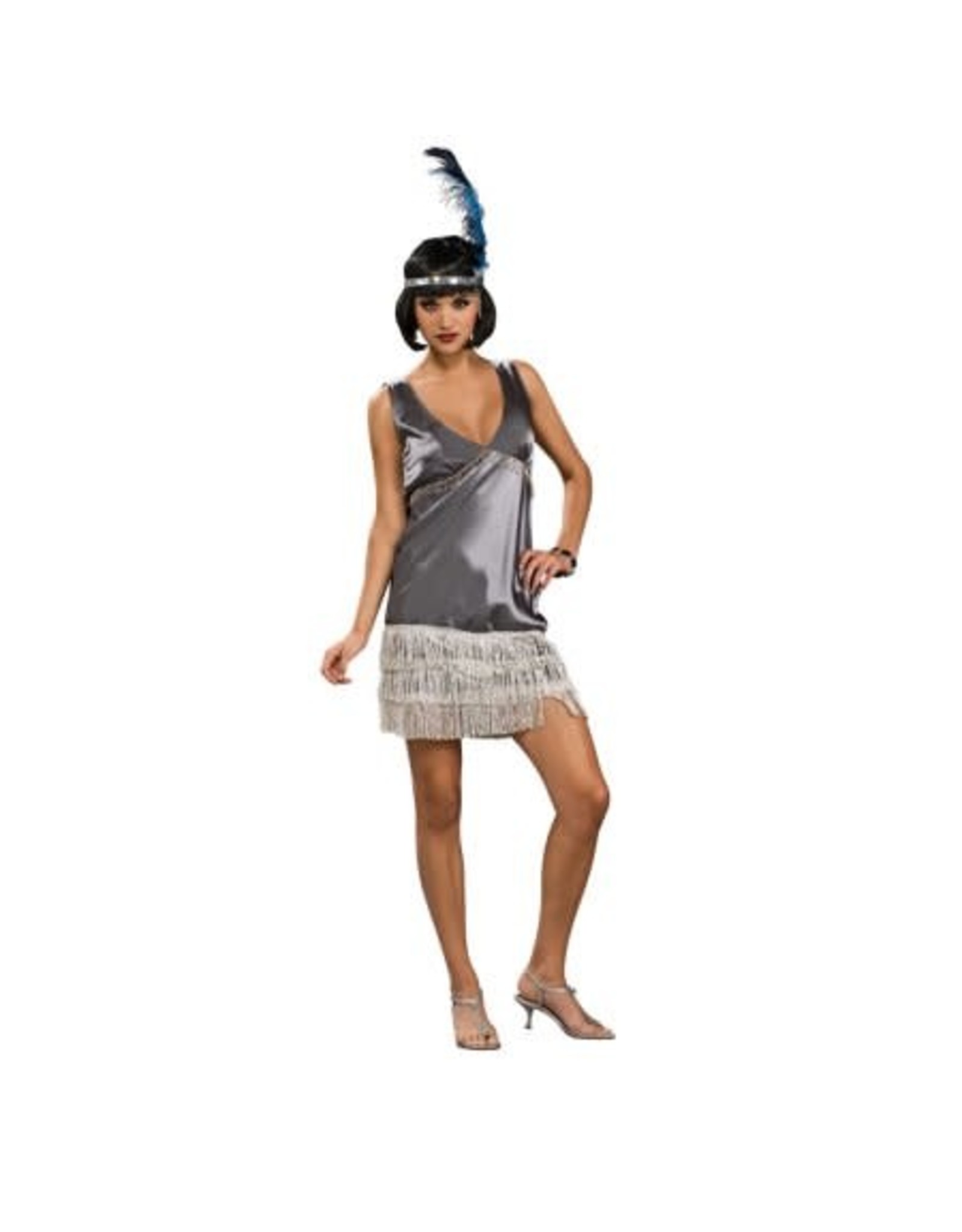 Rubie's Costumes Flapper, Gray, M - Medium