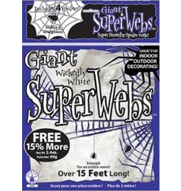 Rubie's Costumes ACW 60 GM WHITE LG SPIDERWEBS