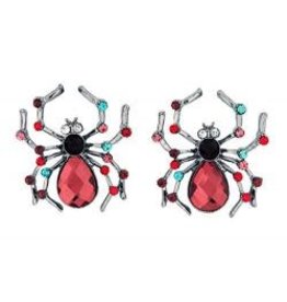 Rubie's Costumes ACC MULTI COLOR SPIDER EARRINGS