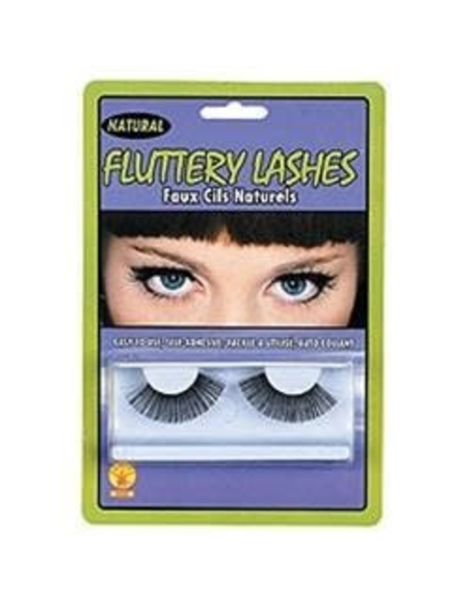 Rubie's Costumes ACC NATURAL EYELASHES-BLACK