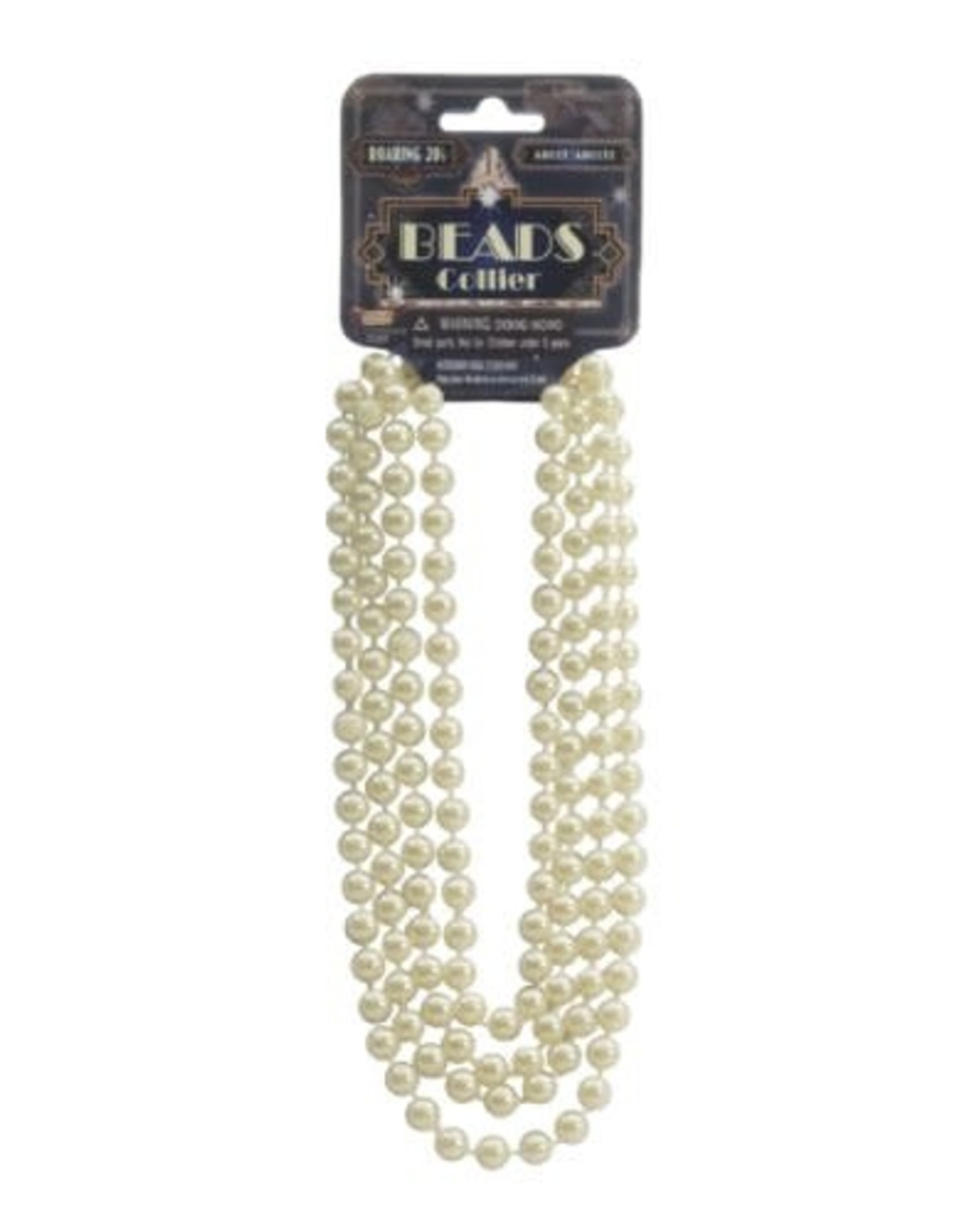 ROARING 20'S BEADS 72"BEIGE