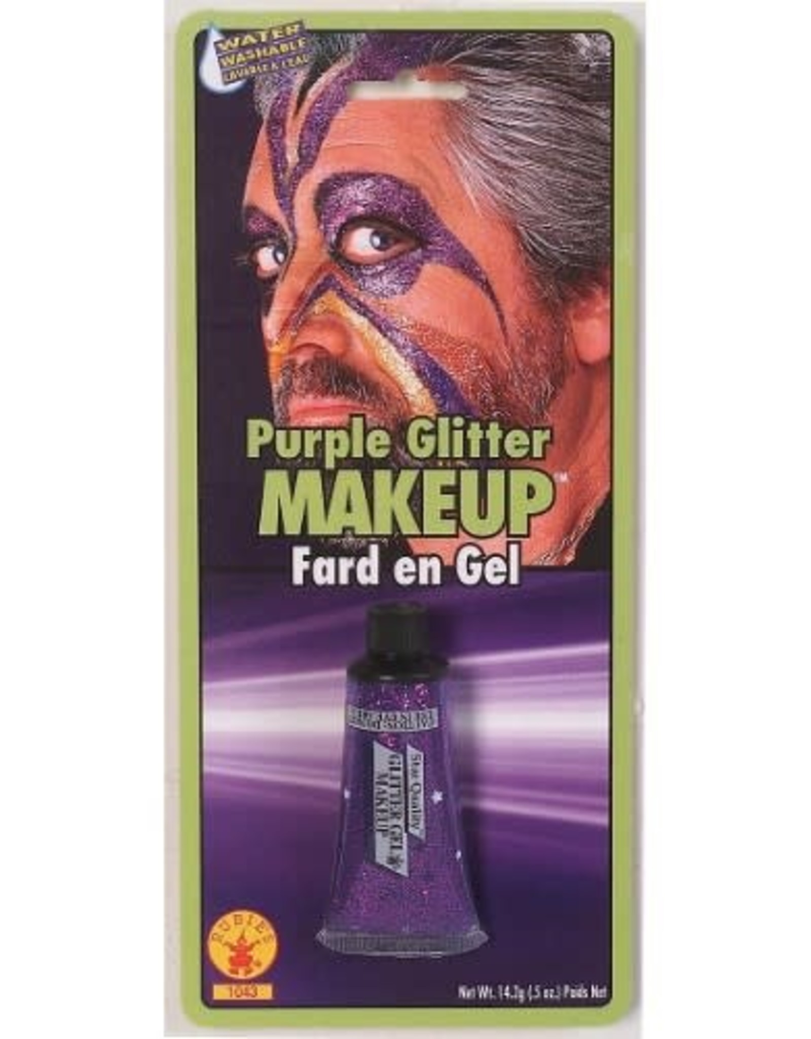 Rubie's Costumes MAU PURPLE GLITTER GEL MAKEUP