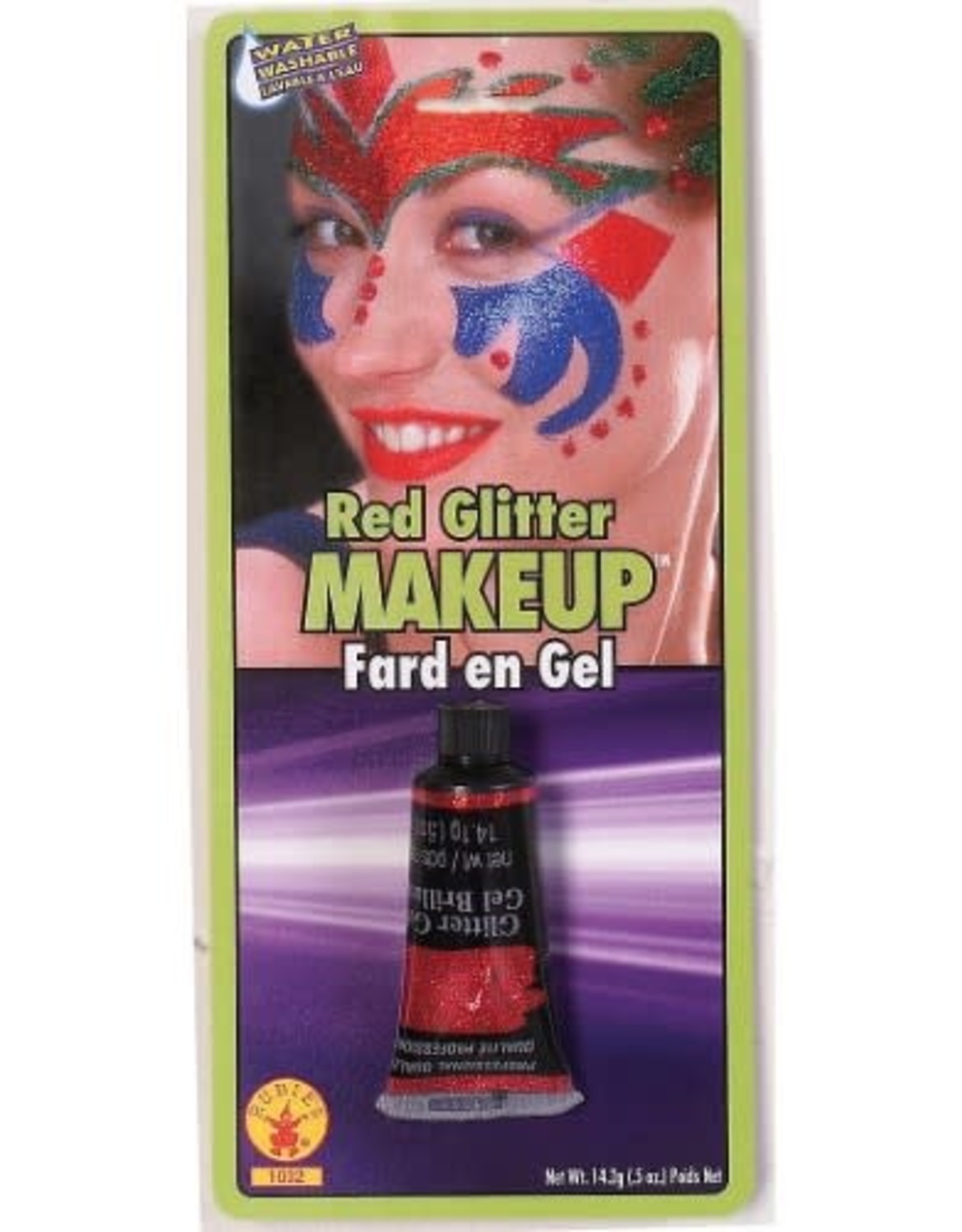 Rubie's Costumes MAU RED GLITTER GEL MAKEUP