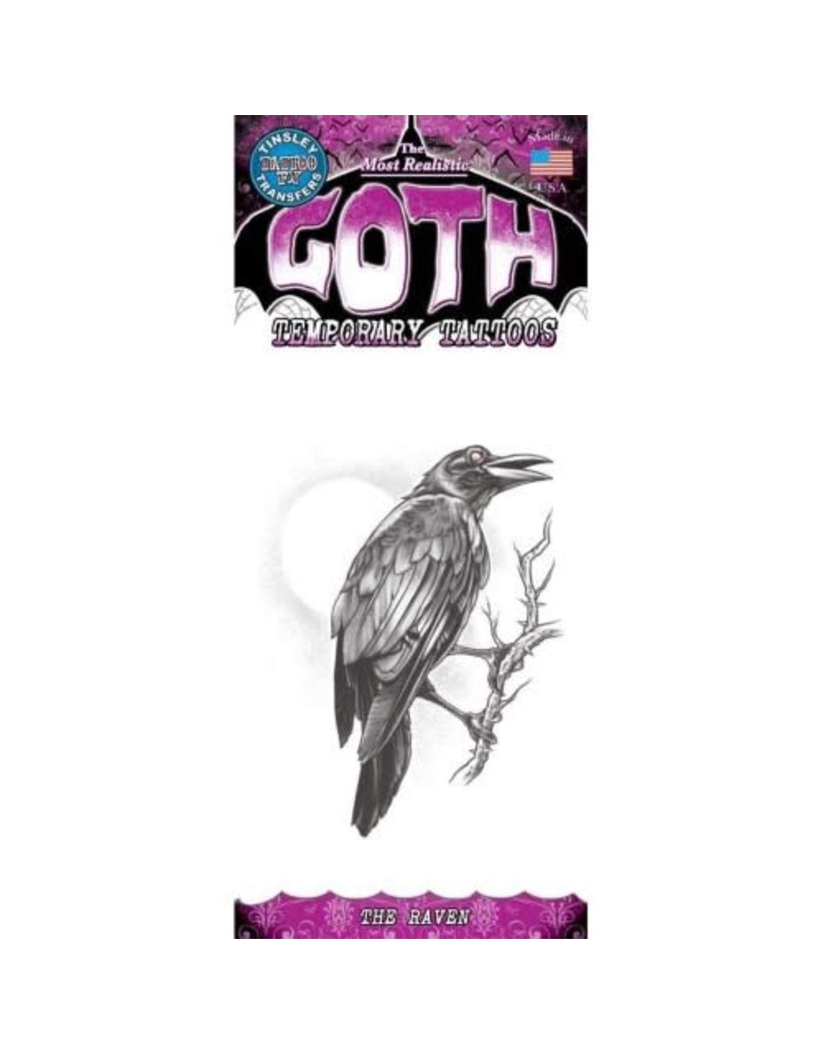 Tattoo Goth The Raven