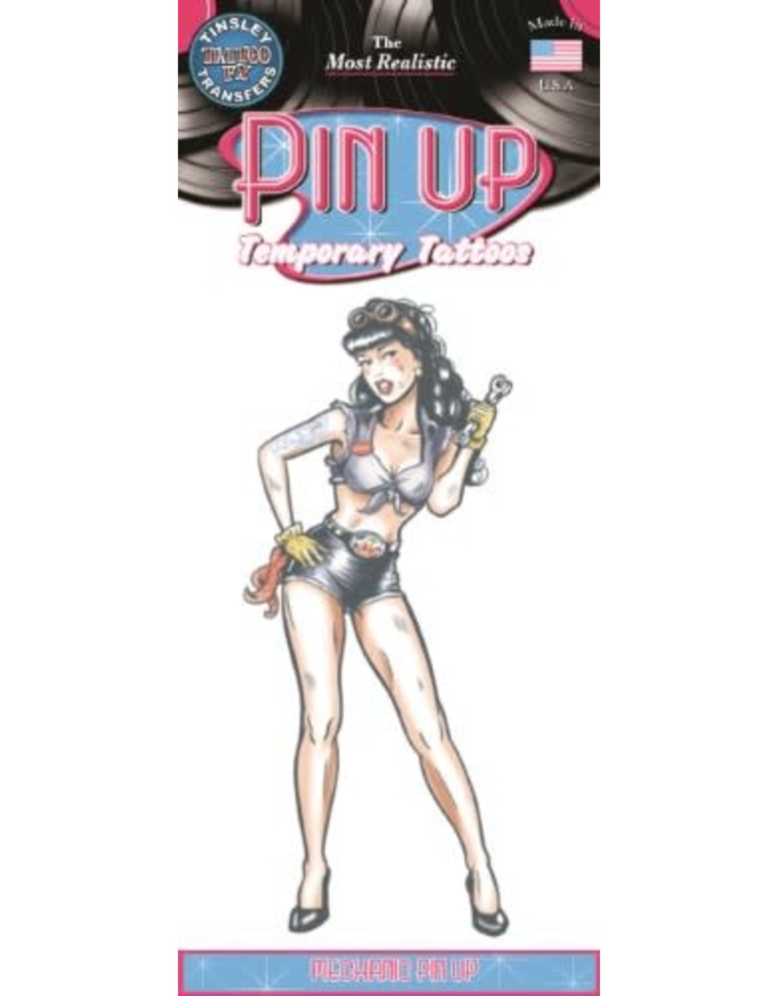 Mechanic Pin Up
