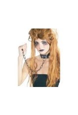 Rubie's Costumes ACC VINYL CHOKER W/ CHAIN