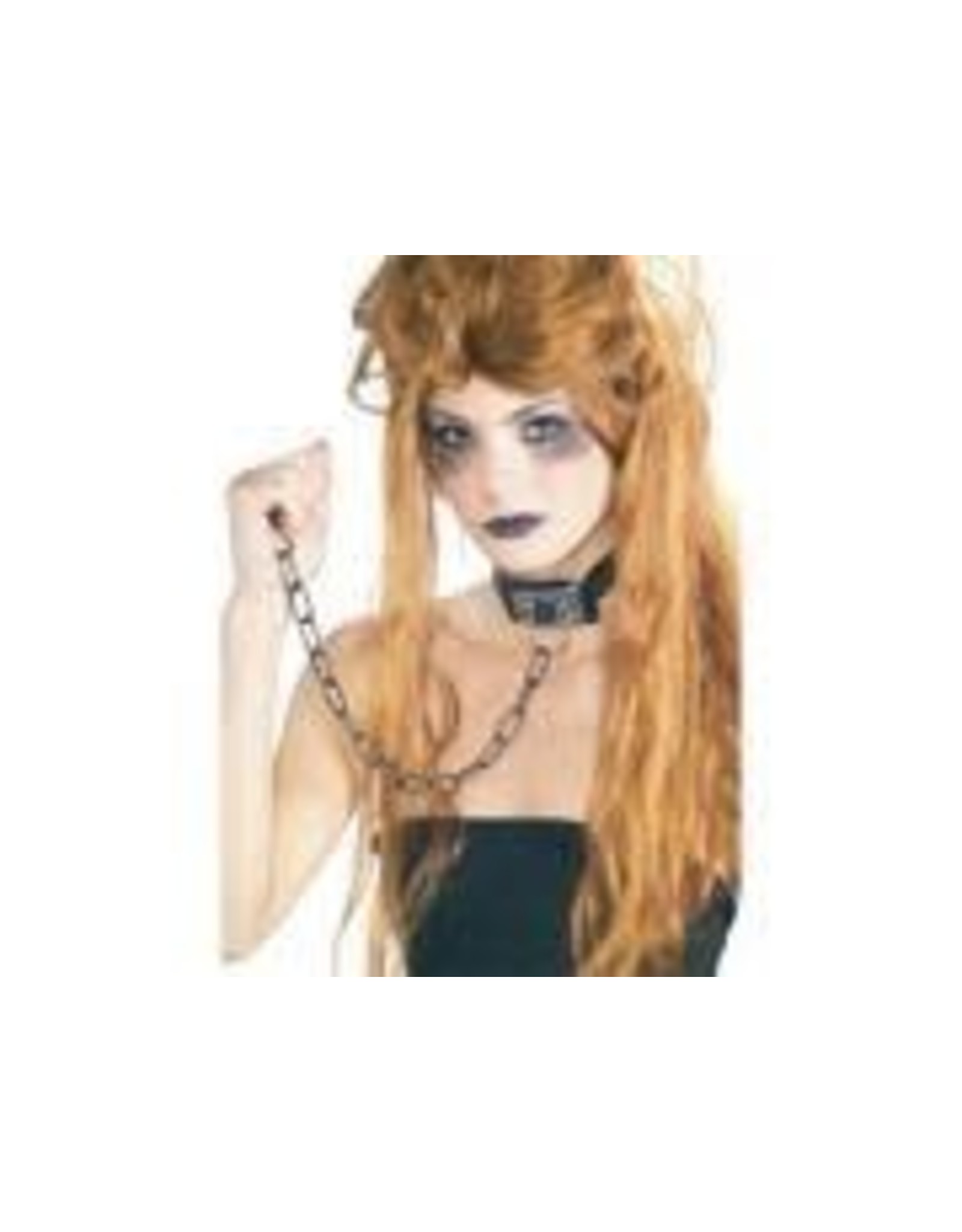 Rubie's Costumes ACC VINYL CHOKER W/ CHAIN