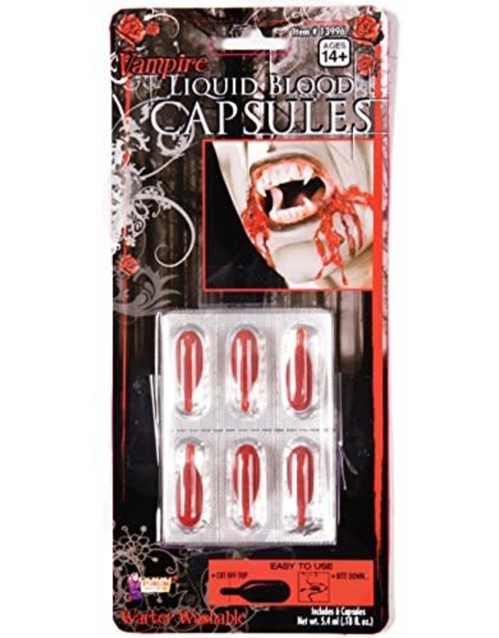BLOOD CAPSULES-LIQUID/CAPSULES