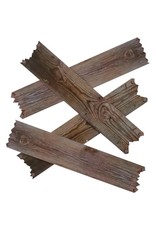 Haunted Window Boards 4/PKG - NO BLOOD