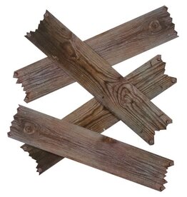 Haunted Window Boards 4/PKG - NO BLOOD