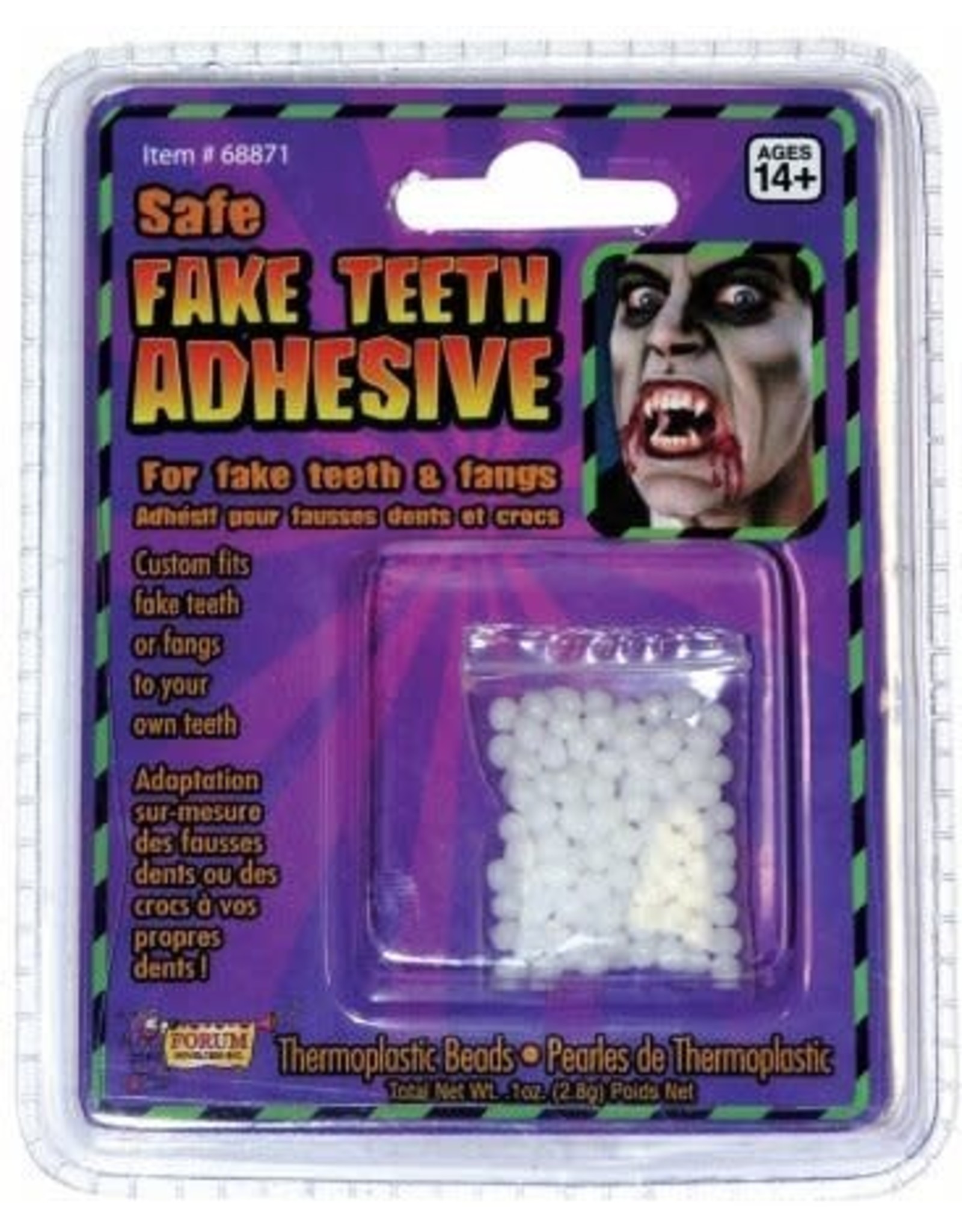 THERMO ADHESIVE TEETH REPLACE.