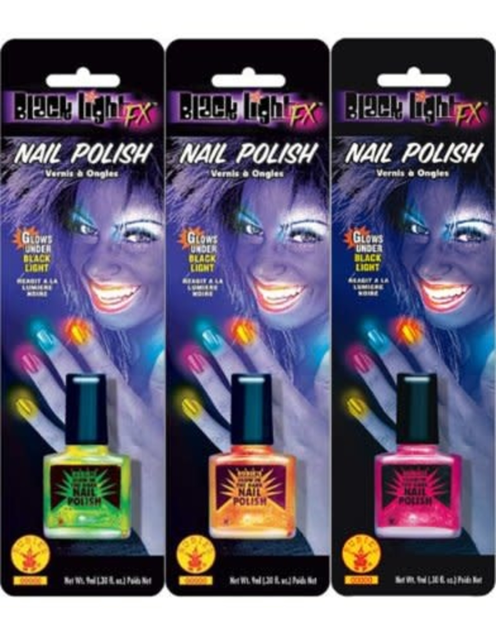 Rubie's Costumes MAU BLKLIGHT NAIL POLISH -GN-