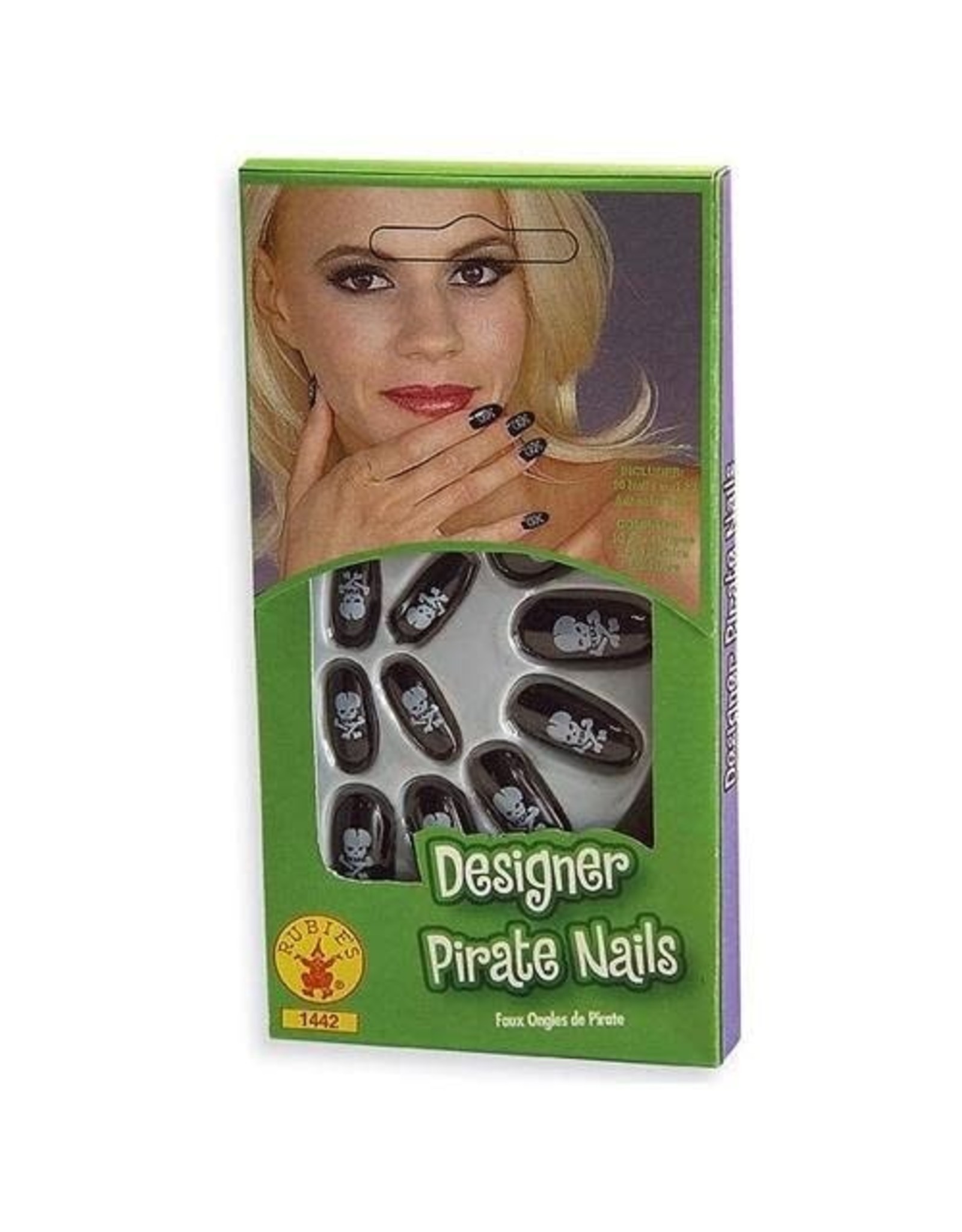Rubie's Costumes ACC  PIRATE PRINT NAILS