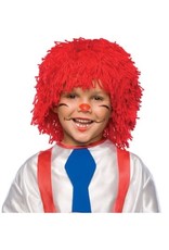 Rubie's Costumes Rag Doll Boy Wig, Cilds, Red