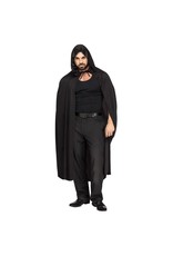68"Hooded Cape Asst Colors - BLACK