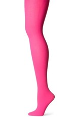 Nylon Tights O/S NEON PINK