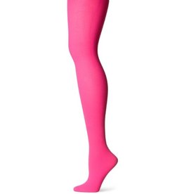 Nylon Tights O/S NEON PINK