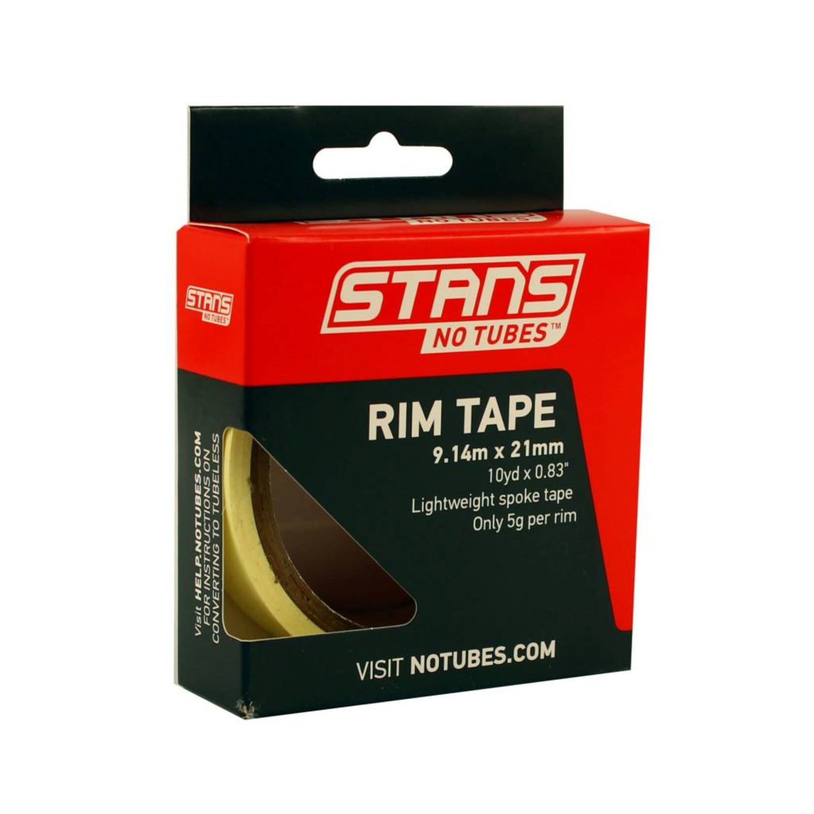 Stans No Tubes Tubless Rim Tape, 21mm, 10 yards