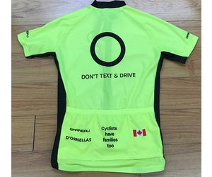 Garneau Don't Text and Drive Cycling Jersey 