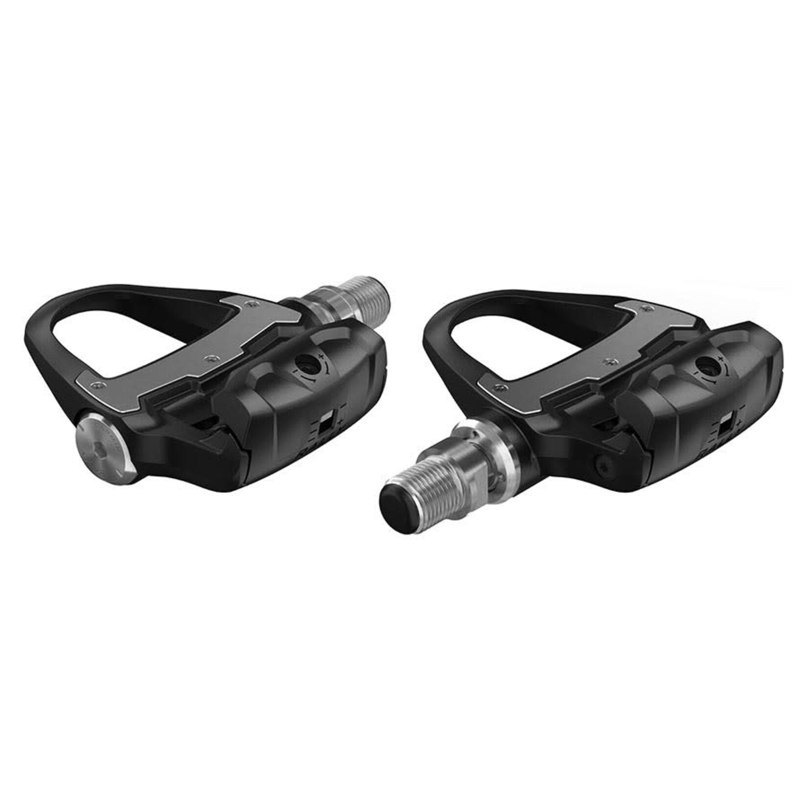Garmin Rally RS200 Power Meter Pedals - Dual Sided Clipless, Composite, 9/16", Black, Pair, Dual-Sensing, Shimano SPD-SL