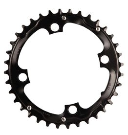 Truvativ 36T, 9 sp, BCD 104mm, 4-Bolt, Outer Chainring, For MTB double,