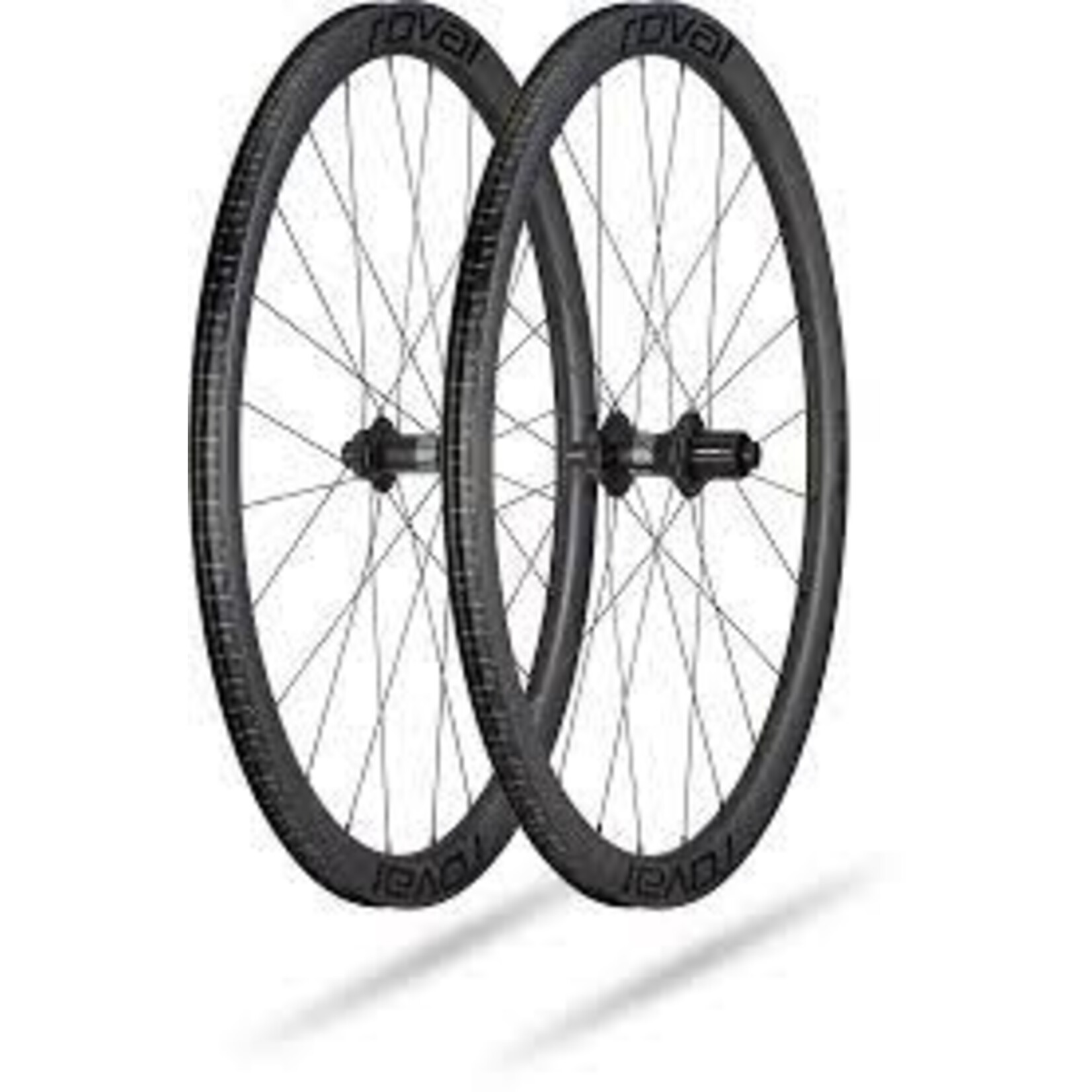 Roval RAPIDE C 38 DISC WHEELSET - Satin Carbon/Black .