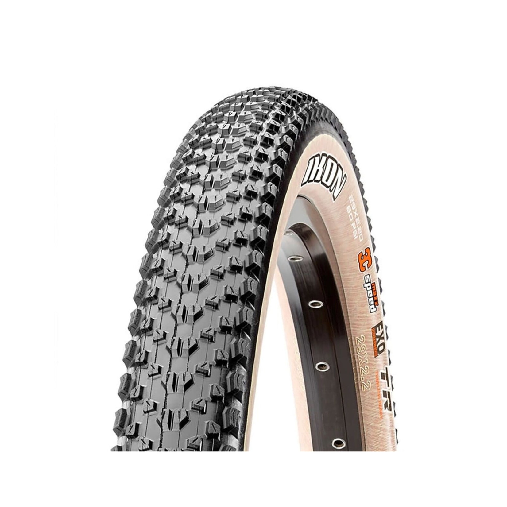 Maxxis Maxxis, Ikon, Tire, 29''x2.20, Folding, Tubeless Ready, 3C Maxx Speed, EXO, 60TPI, Tanwall