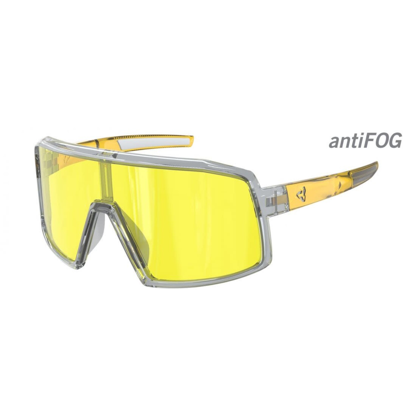 Ryders Pangor Anti Fog  Frame Grey-Yellow, Lens Yellow