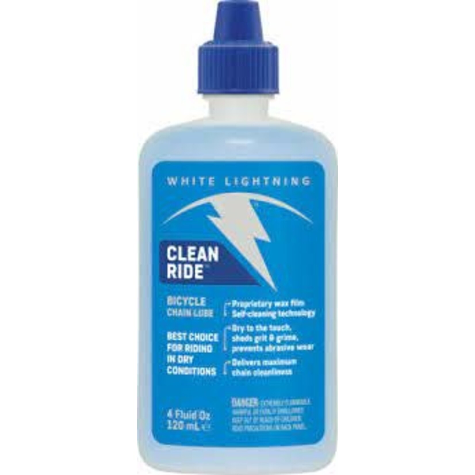 White Lightning Clean Ride 4oz wax lubricant