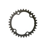 SRAM Force AXS 2x, Chainring, Teeth: 33, Speed: 12, BCD: 107, Bolts: 4, Inner, Black