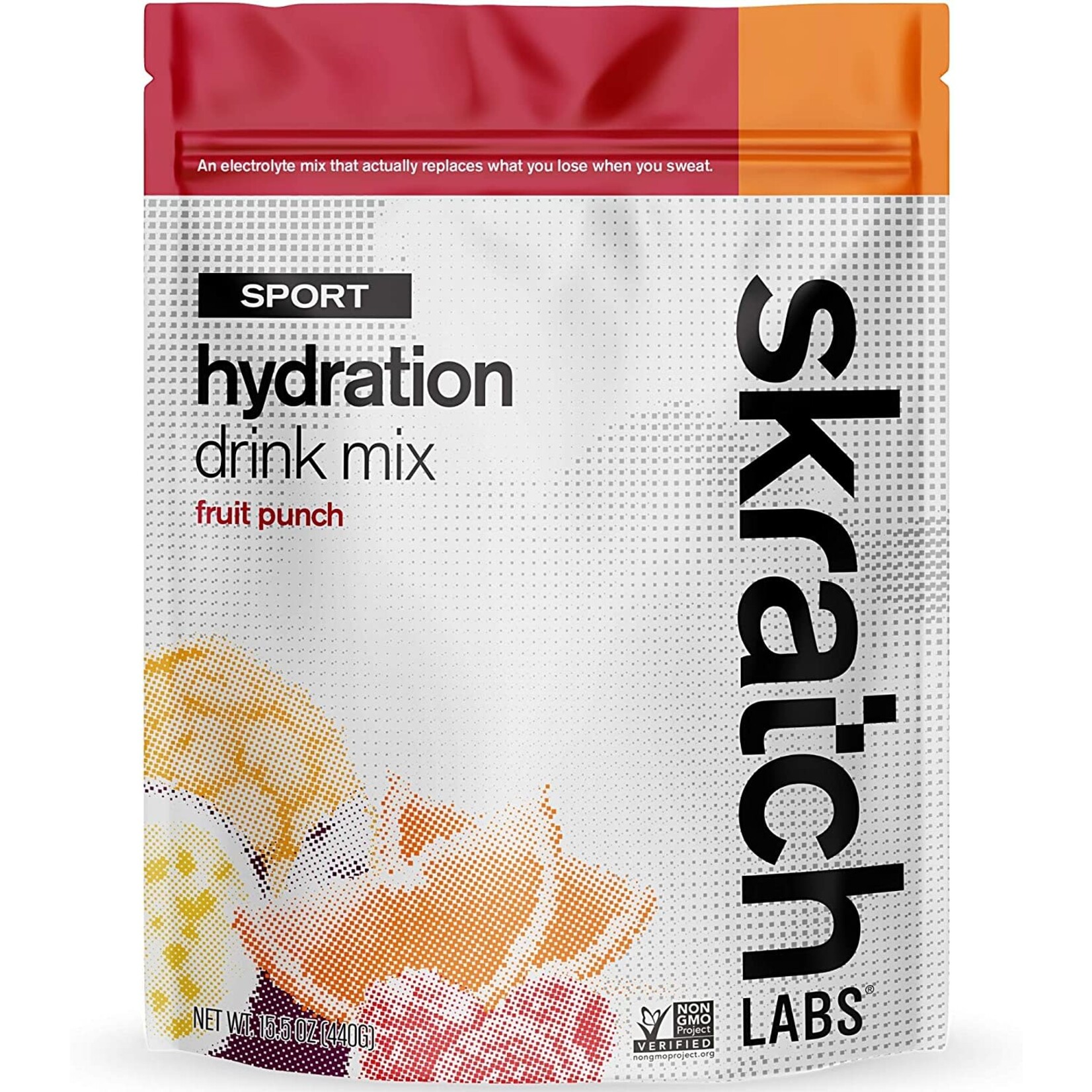 Skratch Labs Skratch Labs Sport Hydration Drink Mix - Fruit Punch 60 -Serving Resealable Pouch 1320g