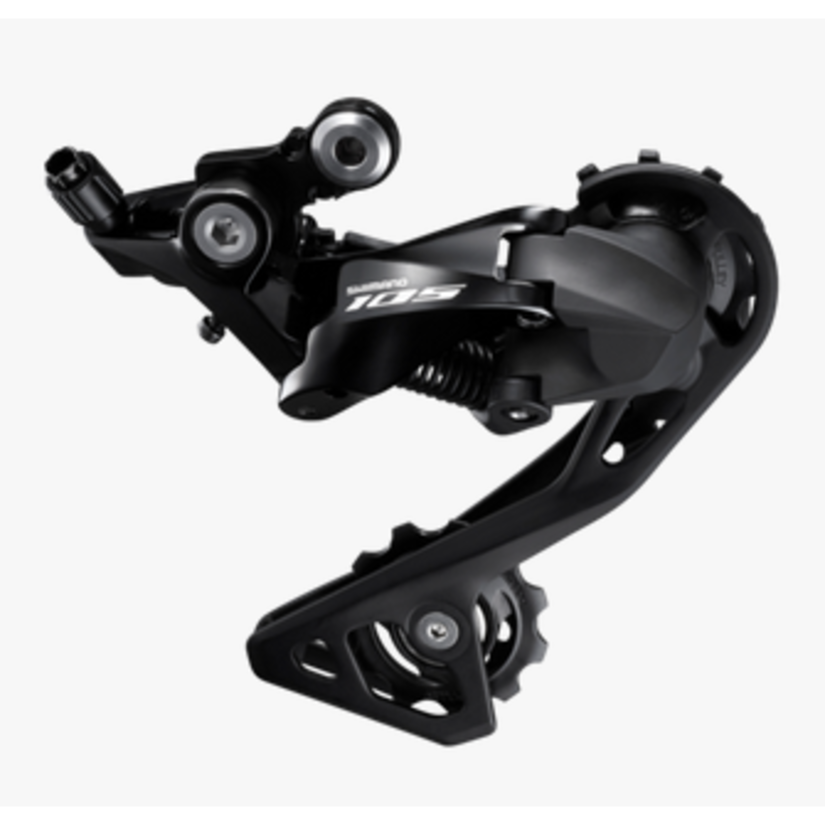 Shimano REAR DERAILLEUR, RD-R7000, 105, GS 11-SPEED, TOP NORMAL SHADOW DESIGN, DIRECT ATTACHMENT, W/OT-RS900(BLACK) 240MM X1, LONG NOSE CAP X1, BLACK, IND.PACK