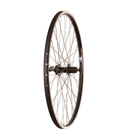 Wheel Shop Wheel Shop, Evo Tour 19 Black, Wheel, Rear, 700C / 622, Holes: 36, QR, 135mm, Rim and Disc IS 6-bolt, Shimano HG