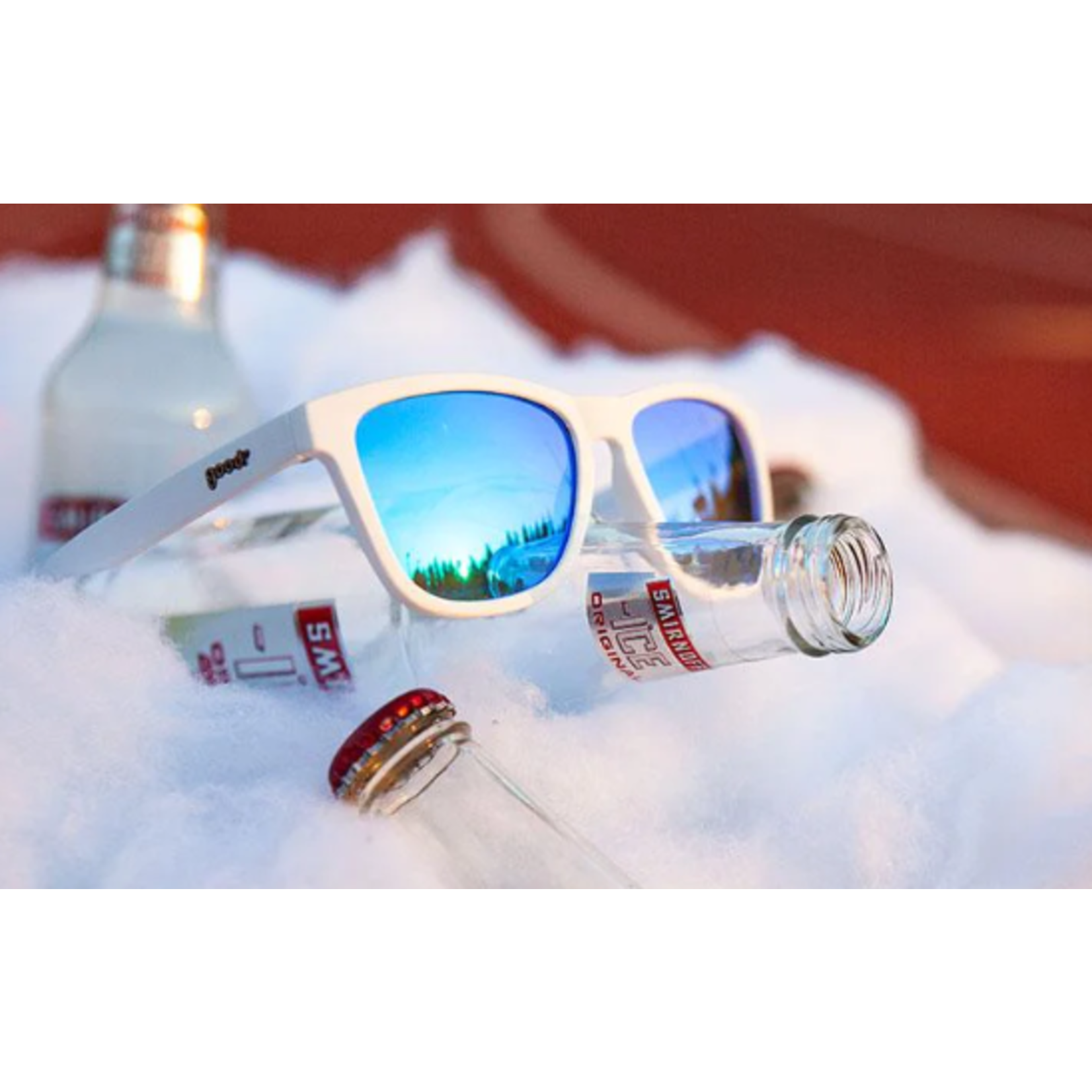 Goodr Sunglasses, Iced by yetis