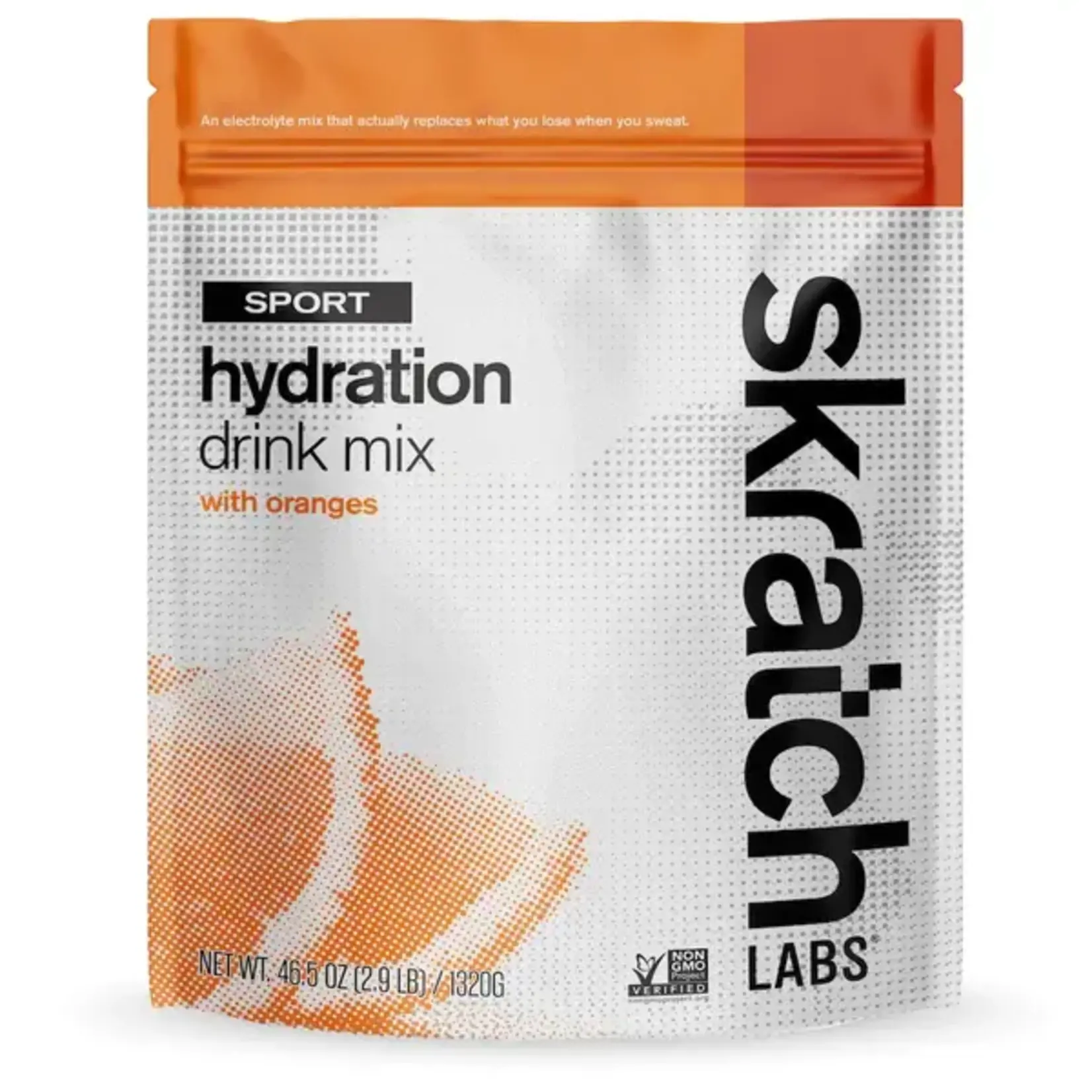 Skratch Labs Skratch Labs Sport Hydration Drink Mix - Orange 60-Serving Resealable Pouch 1320g