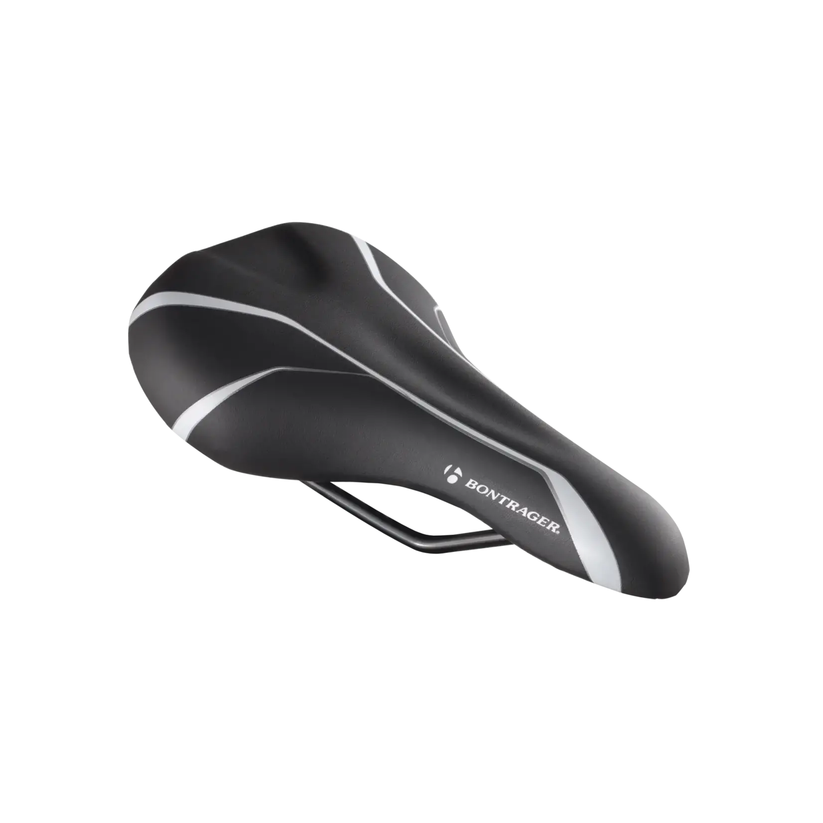 Bontrager SADDLE BONTRAGER COMFORT KIDS VINYL/STEEL RAILS BLACK