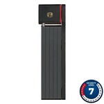 Abus Abus, Bordo uGrip 5700 SH, Folding Lock, Key, 80cm, 2.6', 5mm, Black