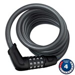 Abus Abus, Tresor 6512C, Cable Lock, Combo, 12mm, 180cm, 5.9', Black
