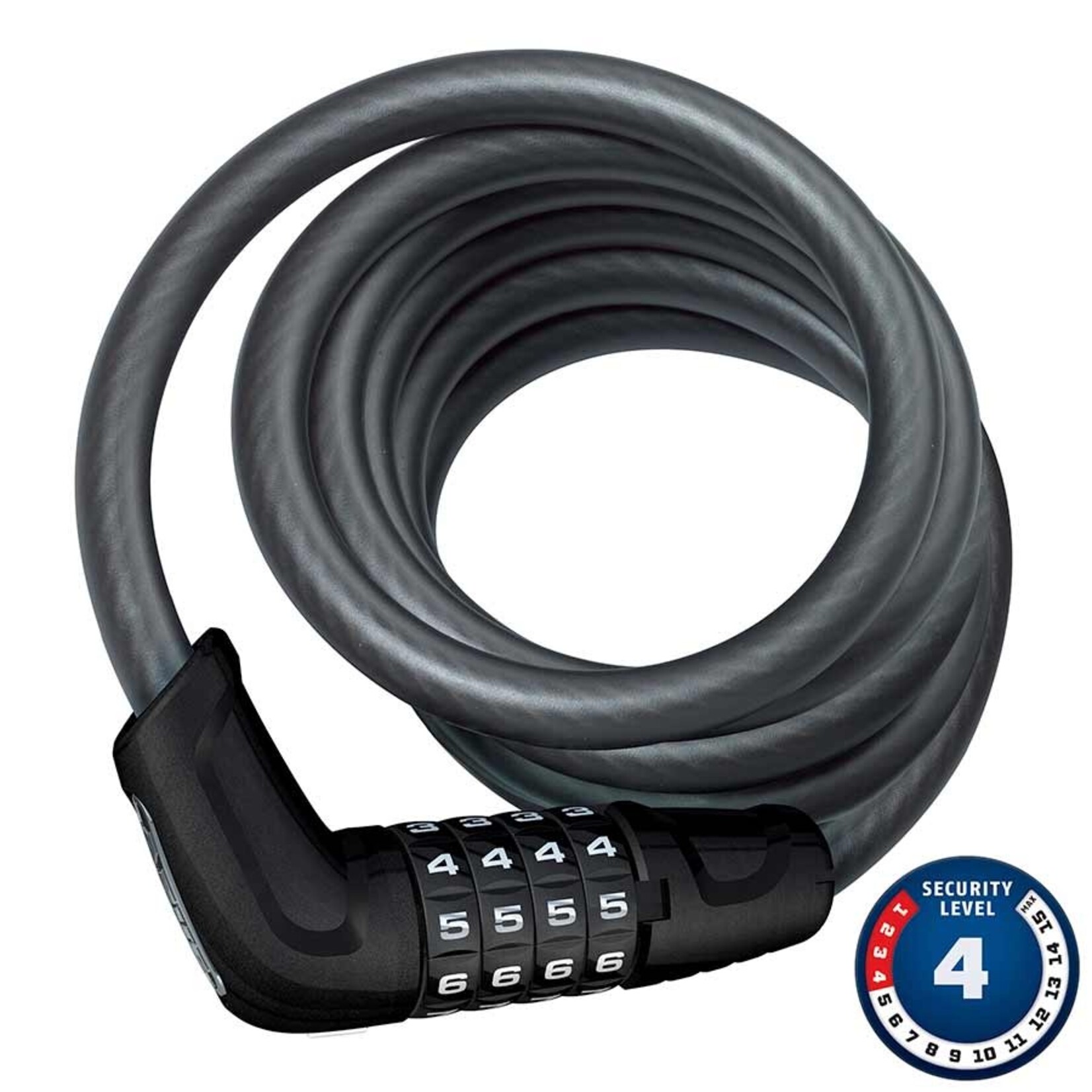 Abus Abus, Tresor 6512C, Cable Lock, Combo, 12mm, 180cm, 5.9', Black