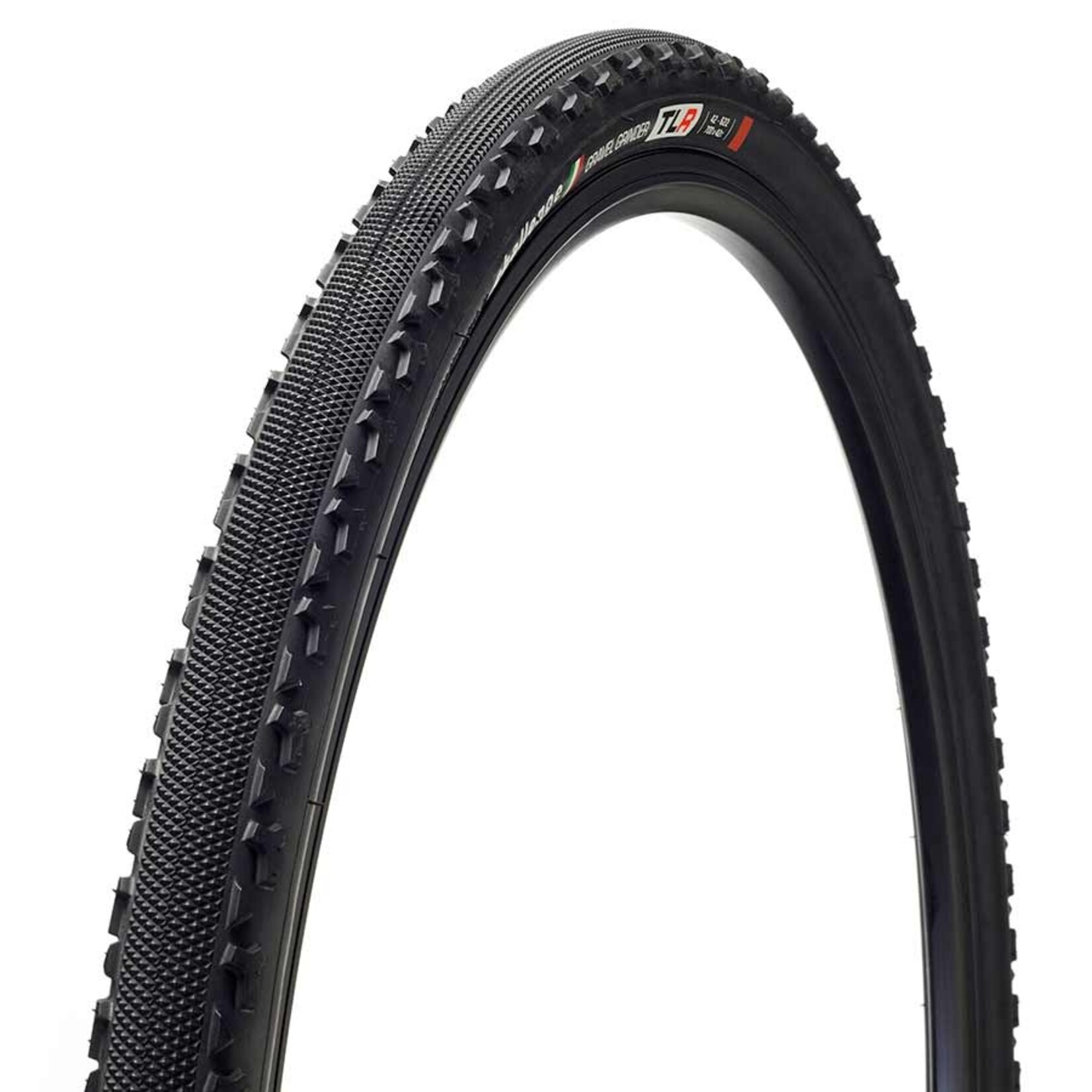 Challenge Challenge, Gravel Grinder TLR, Tire, 700x42C, Folding, Tubeless Ready, Vulcanized, Nylon, Black