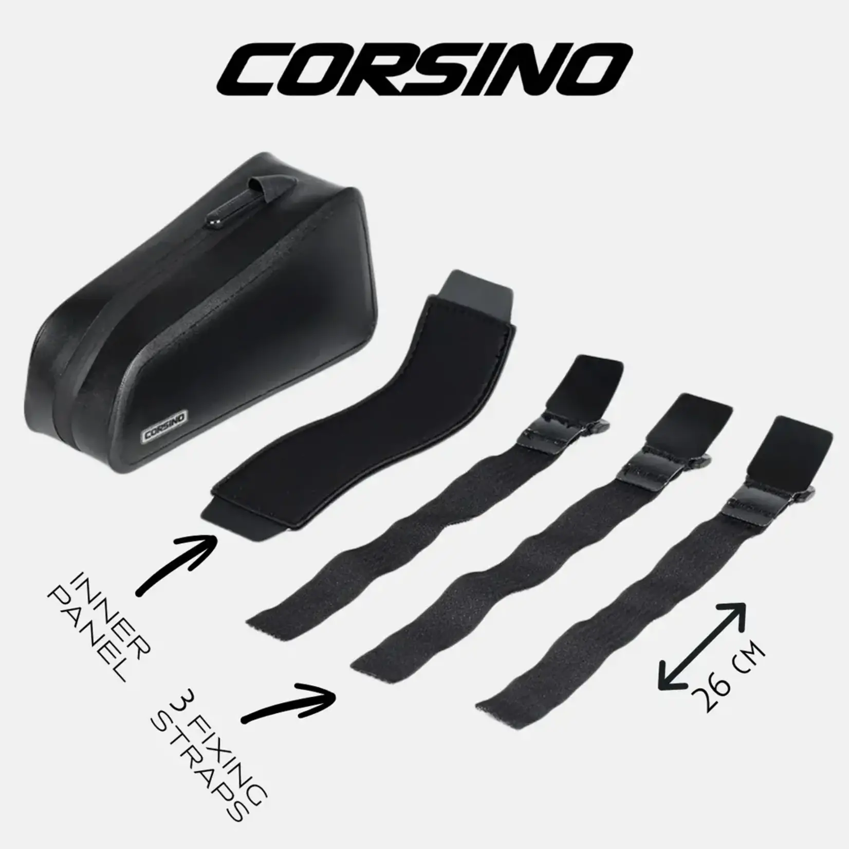 Corsino Sally - Waterproof Bike Frame Bag 1.2L