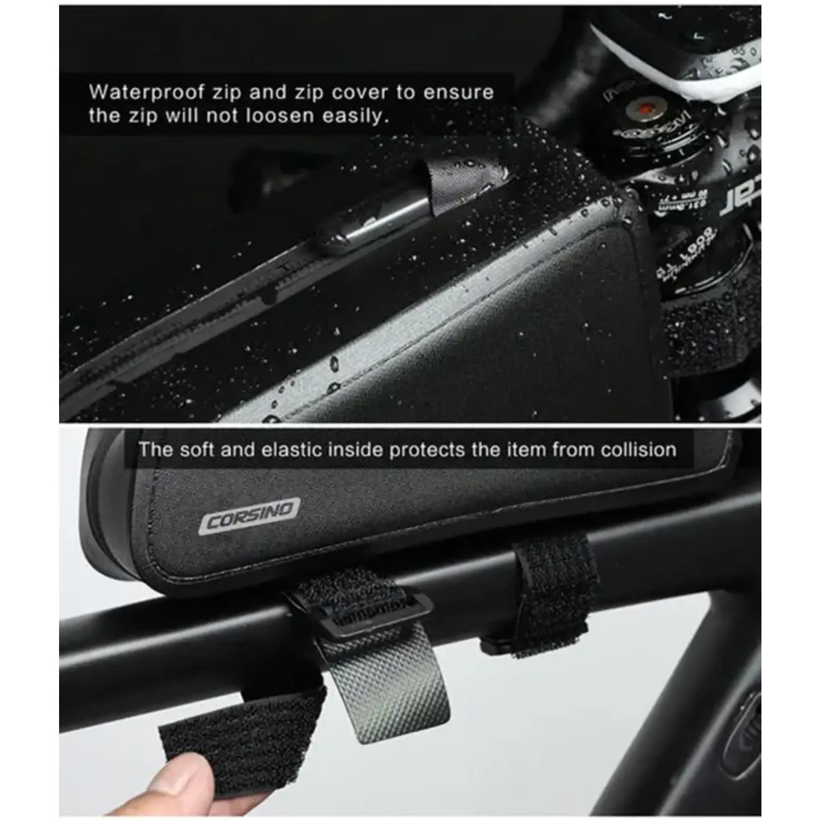 Corsino Sally - Waterproof Bike Frame Bag 1.2L
