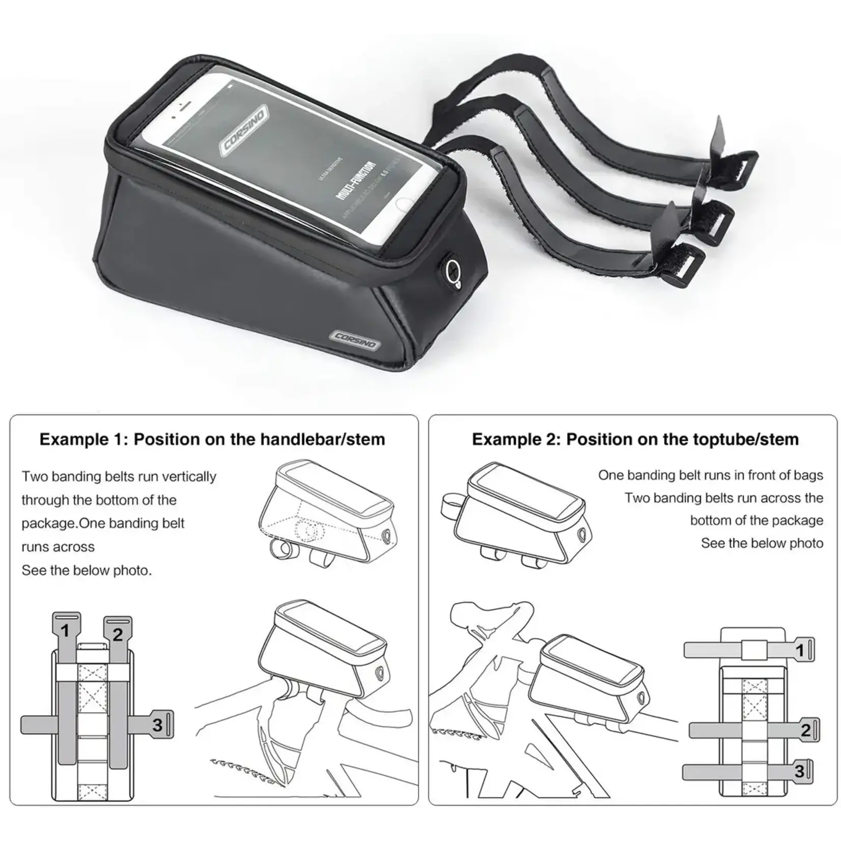 Corsino Corsino Compass Frame Bag