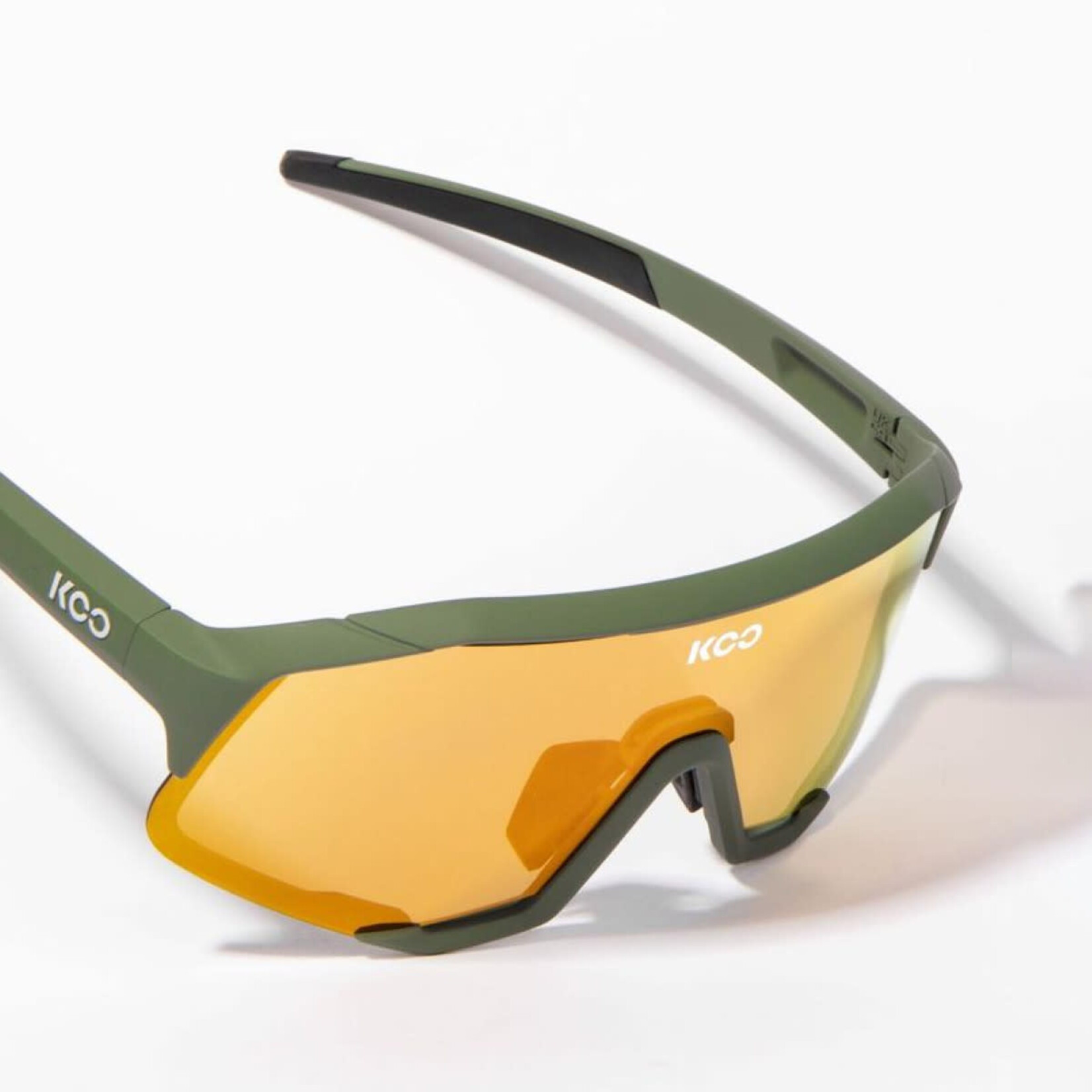 Kask DEMOS  - Green Matt Orange