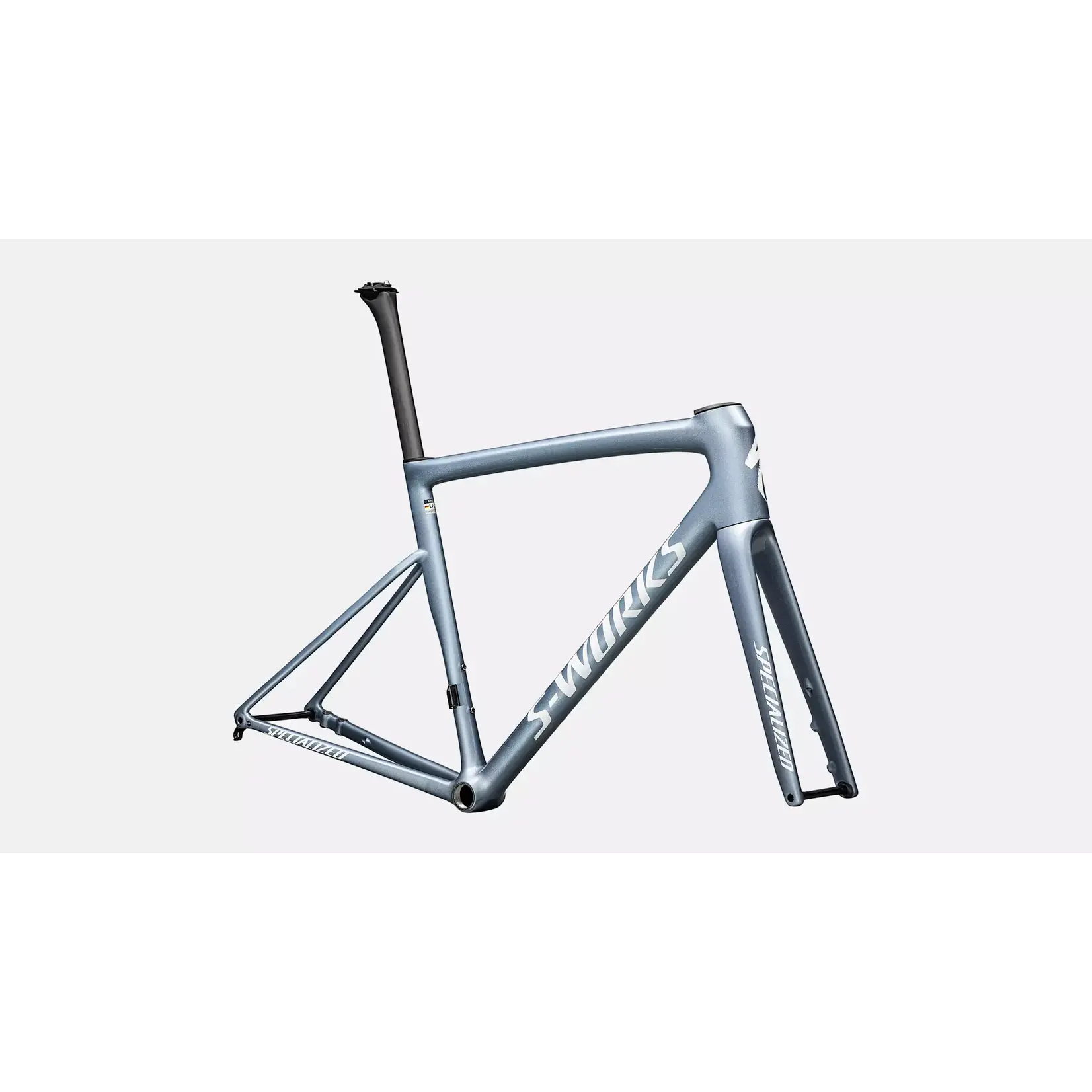 Specialized Tarmac SL8 S-Works Frameset Gloss Glacial Metallic / Red To Gold Pearl / White