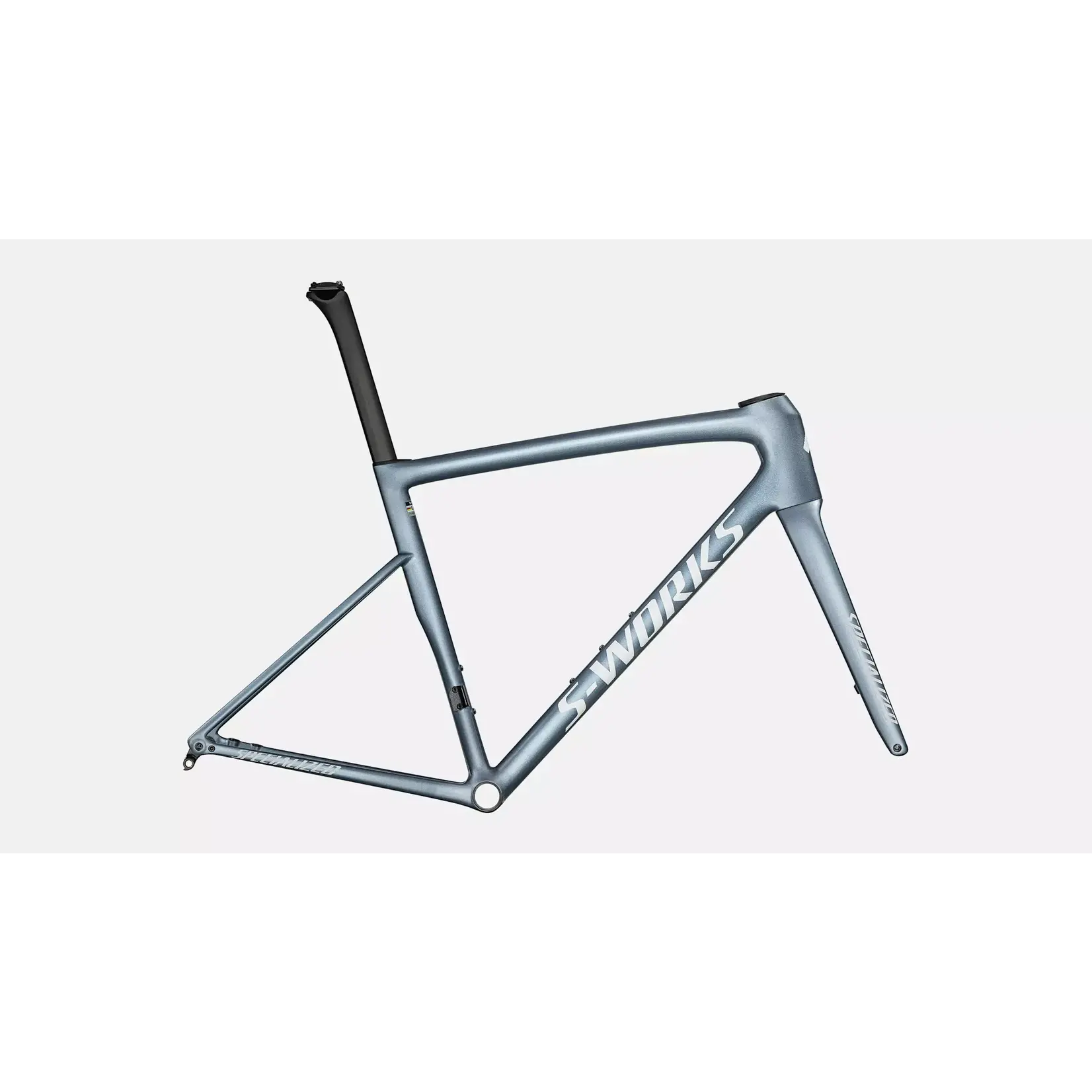 Specialized Tarmac SL8 S-Works Frameset Gloss Glacial Metallic / Red To Gold Pearl / White